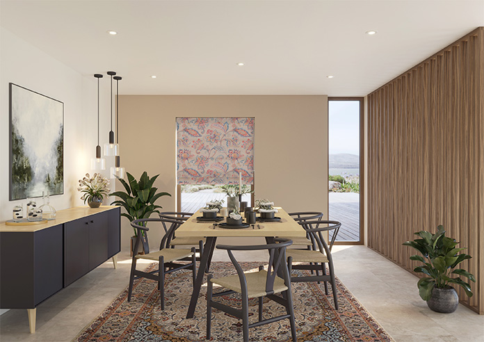 Pembury, Cranberry - Roman Blind - Image 8